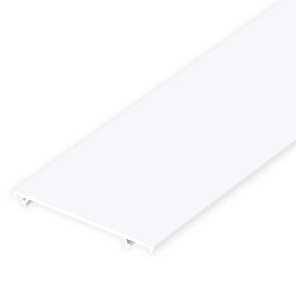 Screen Tight 3-1/2 in. White Porch Screening System Cap WCAP38 - The ...