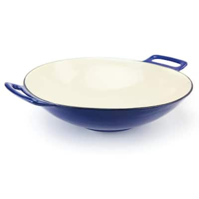 Cuisinart 10 in. Cast Iron Wok for Grill, Campfire, Stovetop, or Oven  CCW-800 - The Home Depot