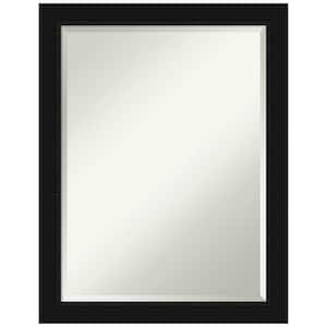 Avon Black 21 in. H x 27 in. W Framed Wall Mirror