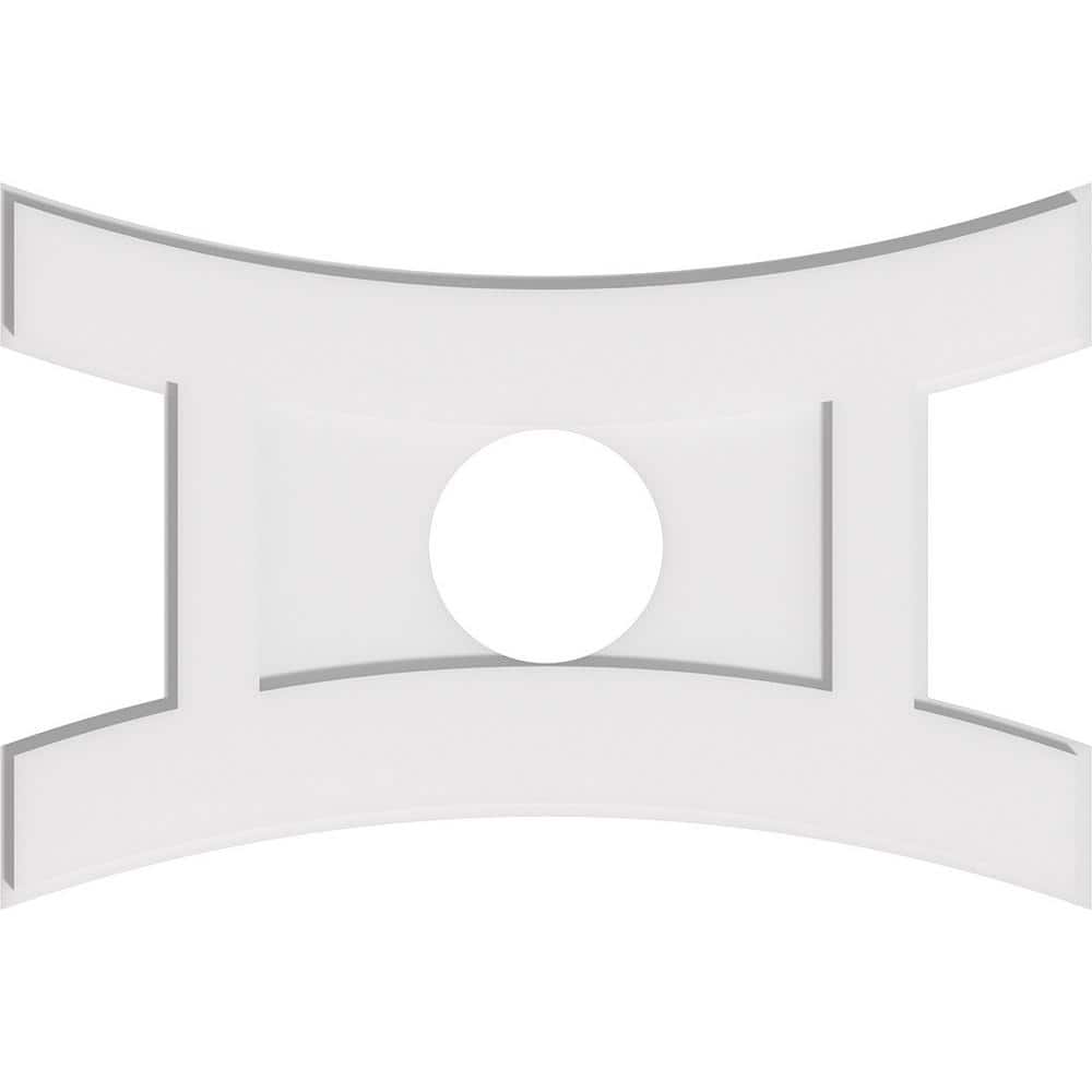 28 in. W x 18-5/8 in. H x 6 in. ID x 1 in. P Haven Architectural Grade PVC Contemporary Ceiling Medallion price history on PriceWatchPro