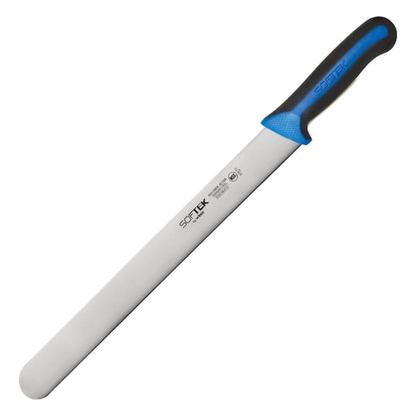 Winco SofTek 12 in. Roast Beef Slicer with Soft Grip Handle