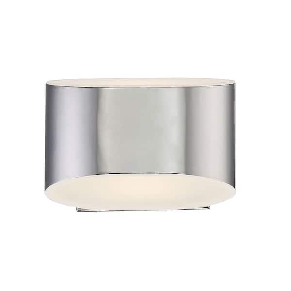 Eurofase Arch Collection 1-Light Chrome LED Wall Sconce