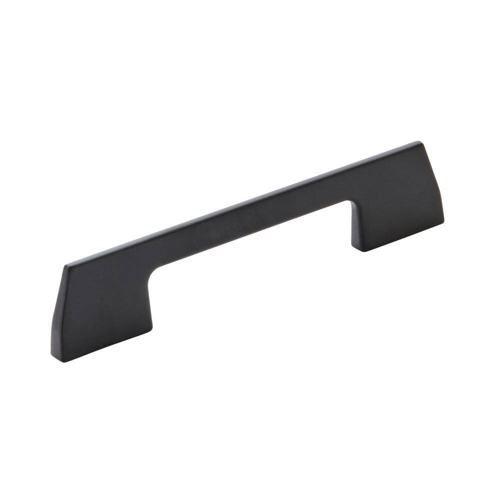 Angle 3-3/4 in. (96mm) Center-to-Center Modern Matte Black Arch Cabinet Pull price history on PriceWatchPro