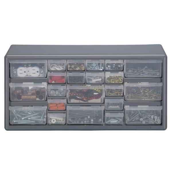 Stack-On 22-Compartments Small Parts Organizer Storage Cabinet DS