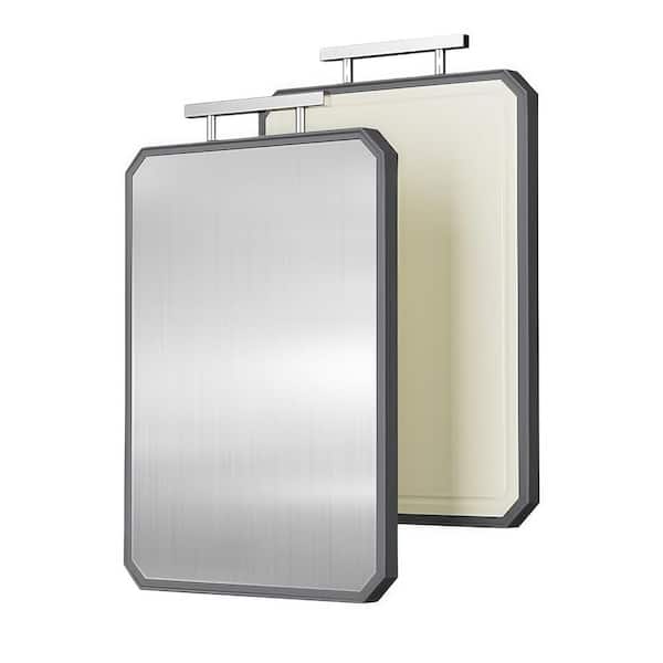 Mixed Color Stainless Steel 16 in. x 11 in. Double Sided Cutting Board for Kitchen, Non Toxic Chopping, Dishwasher Safe