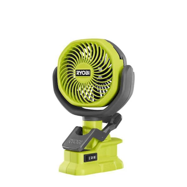 RYOBI - ONE+ 18V Cordless 4 in. Clamp Fan (Tool Only)