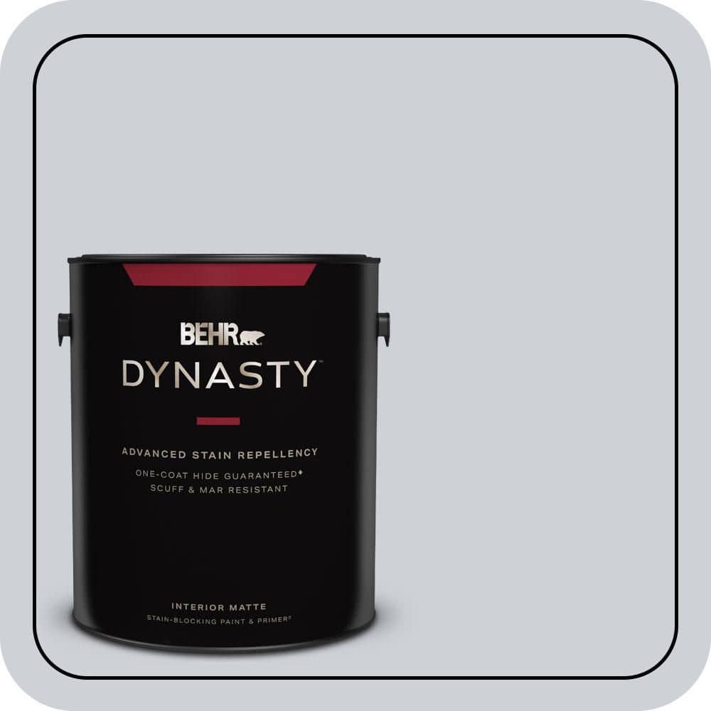 1 gal. #MQ3-61 Moonlit Snow One-Coat Hide Matte Interior Stain-Blocking Paint & Primer price history on PriceWatchPro
