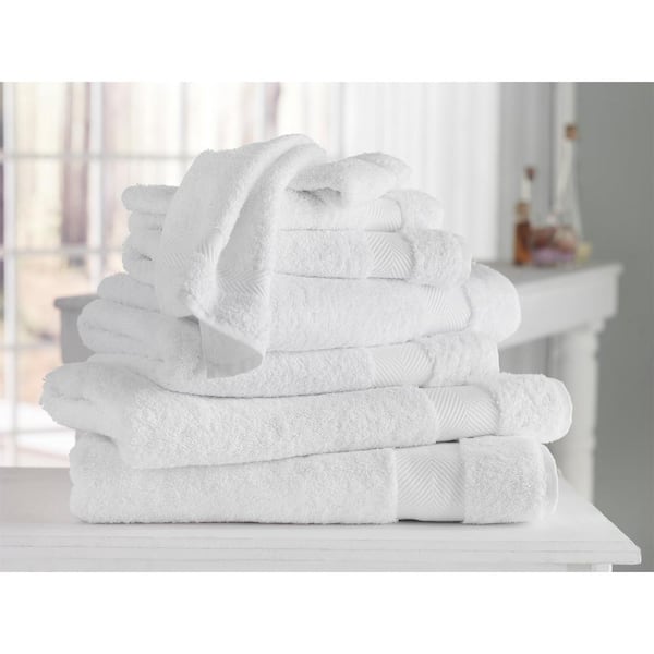 Jessy Home 4 Pack Dark Purple Stripe Large Bath Towels Set Oversized Bath Sheet Soft Towel Set, Size: 4 Pack Bath Towel