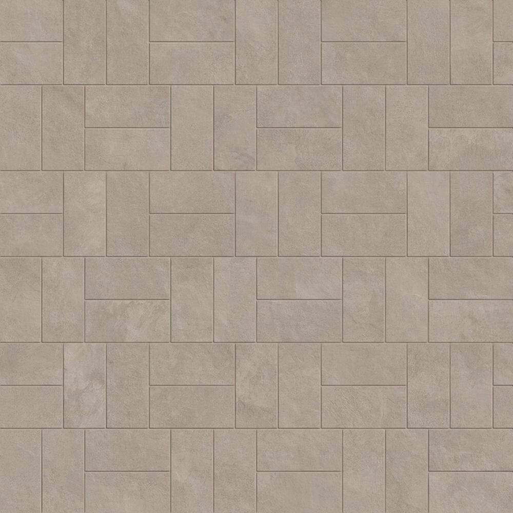 Urban Ash Evo 11.75 in. x 11.75 in. Concrete Look Porcelain Mosaic Floor and Wall Tile (4.84 sq. ft./Case) price history on PriceWatchPro