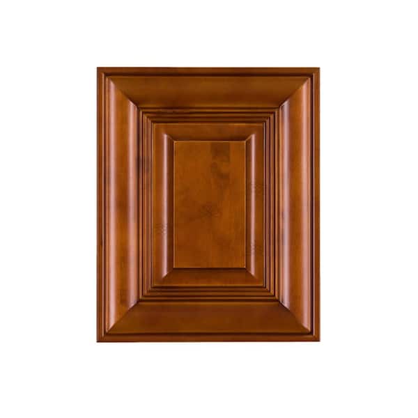 LIFEART CABINETRY Cambridge 12 x 15 in. Cabinet Door Sample in Chestnut