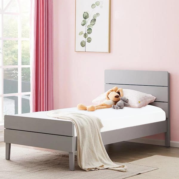 Unbranded Twin Gel Memory Foam Mattress Medium Firm 6 in. Bed-in-a-Box Mattress