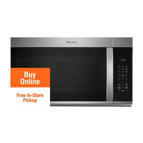 30 in. 1.9 cu. ft. Over-the-Range Microwave in Stainless Steel with Sensor Cooking