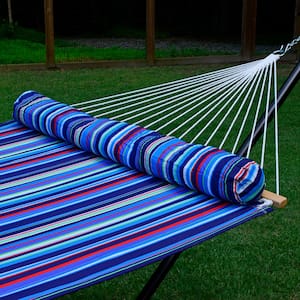 13 ft. Quilted Hammock with Matching Pillow, Multi Color