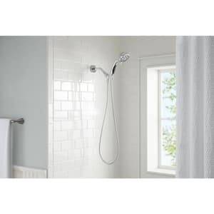 6-Spray Patterns with 1.8 GPM 3.8 in. Tub Wall Mount Handheld Shower Head in Chrome
