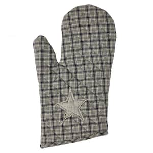 My Country Cotton Navy Oven Mitt
