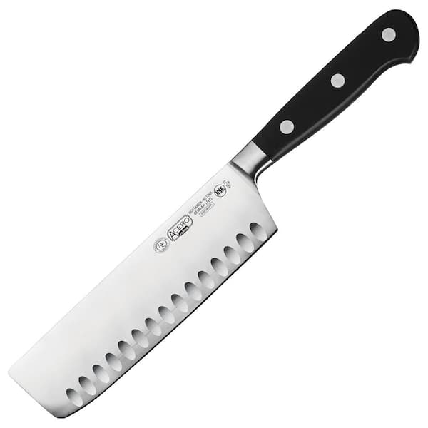 Winco 7 in. Hollow Ground Nakiri Knife