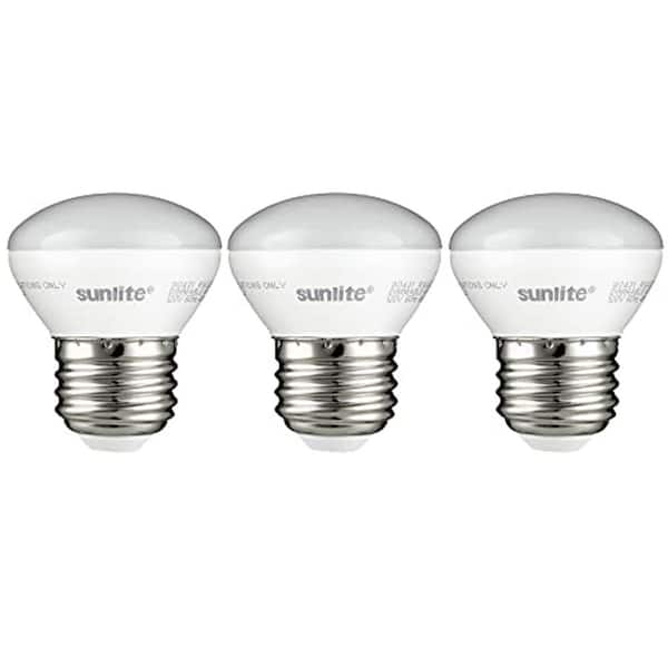 Sunlite 25-Watt Equivalent R14 Mini Reflector Dimmable LED Flood Light Bulb, Warm White 2700K (3-Pack)