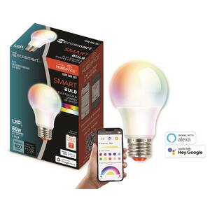 New Home Bundle: A19 Smart Bulb, Smart Thermostat, Smart Light Switch, Smart Fingerprint Deadbolt, Powered by Hubspace