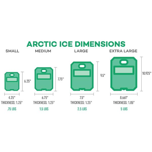 Arctic Ice Alaskan Series Lunch Box Size Cooler Pack (+33.8