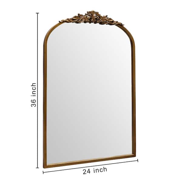 Sxiawe 24 in. W x 35 in. H Baroque Arched Classic Frame