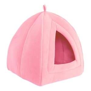 Small Pink Igloo Cat Bed