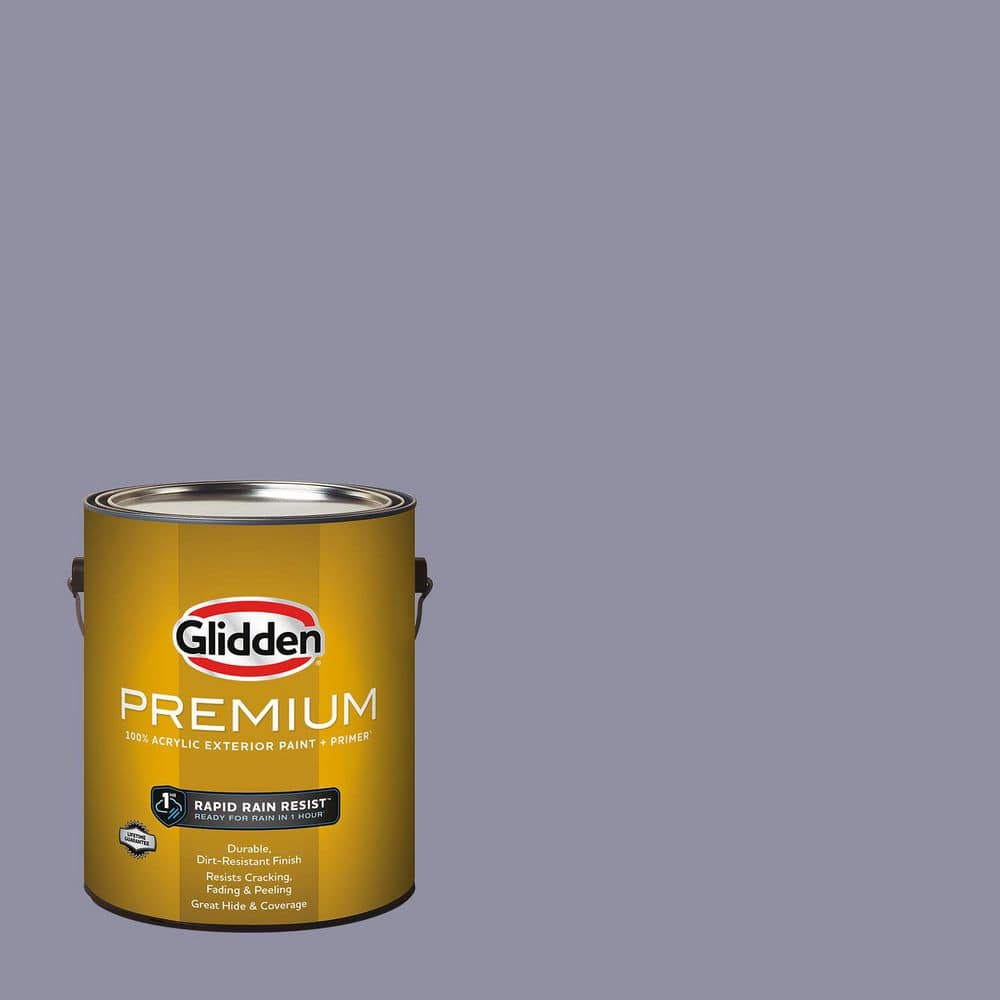 Glidden Premium 1 gal. PPG1171-5 Cotton Flannel Flat/Matte