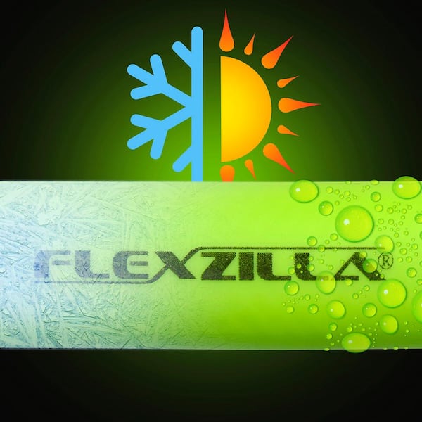 Flexzilla® Pro Retractable Water Hose Reel, 1/2 x 70', Flexible Hybrid  Polymer, ZillaGreen™