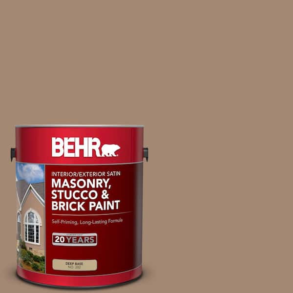 1 gal. #PFC-19 Pyramid Satin Interior/Exterior Masonry, Stucco and Brick Paint