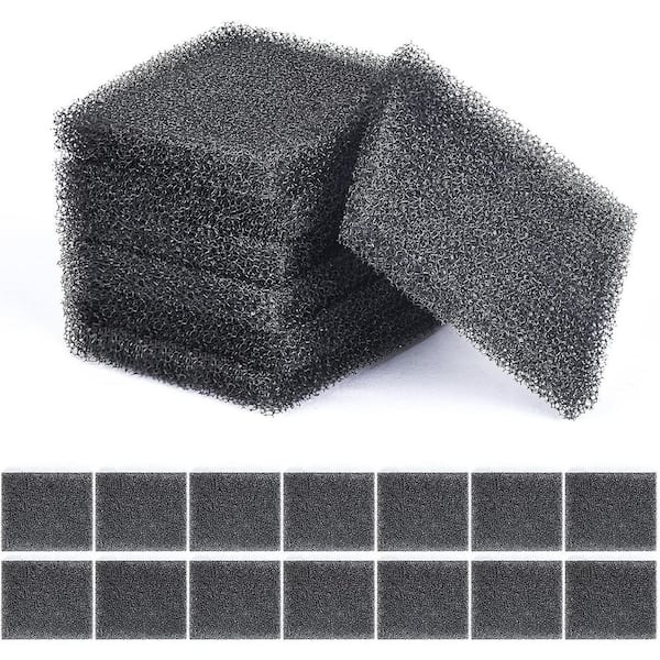 21 Pack Pump Filter Sponge Replacement Accessories Reduces Dirt Compatible with AeroGarden Harvest Bounty Farm Models