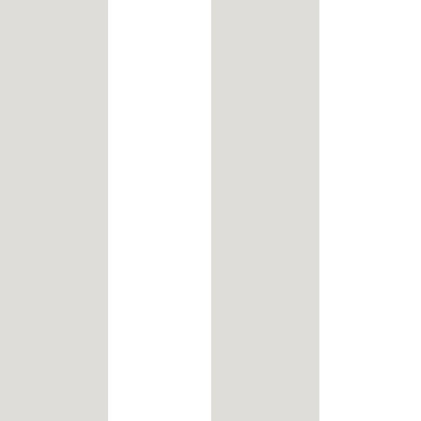 Unbranded Little Explorers 2 Grey Wide Stripe Matte Finish Non-Pasted Non-Woven Wallpaper Sample