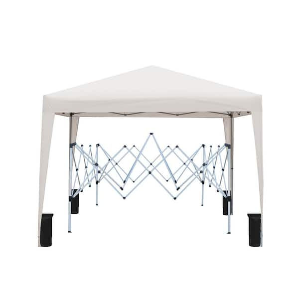 Beige pop up gazebo best sale