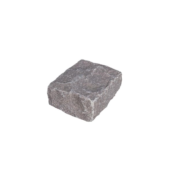 Nantucket Pavers Cobblestone 10 in. x 7 in. x 4 in. Rose Granite Edging (50-Pieces/41 lin. ft./Pallet)