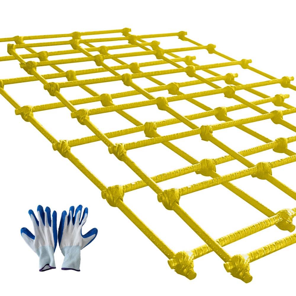 1 ft. x 2 ft. FRP Rebar Mesh for Garden Trellis, Garden Fencing, Poultry Fence, Yellow price history on PriceWatchPro