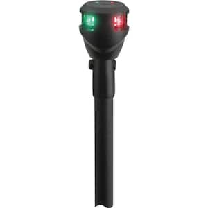 LED Bi-Color Light Pole - 14 in., w/Task Light Black