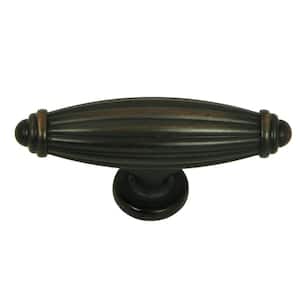Country Tudor 2-5/8 in. Oil Rubbed Bronze Oval Cabinet Knob