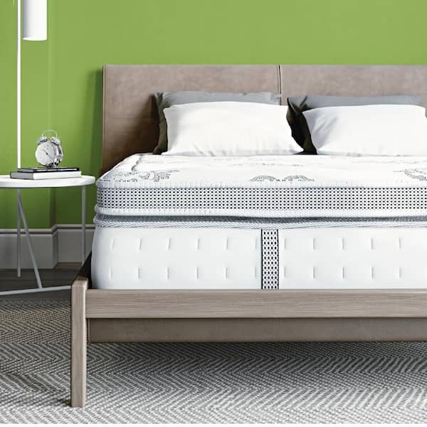 Gramercy King-Size 14 in. Gel Foam and Innerspring Mattress
