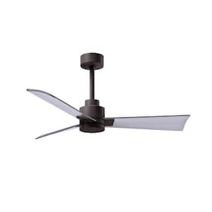 Alessandra 42 in. 6 Fan Speeds Ceiling Fan in Bronze with Remote Control Included