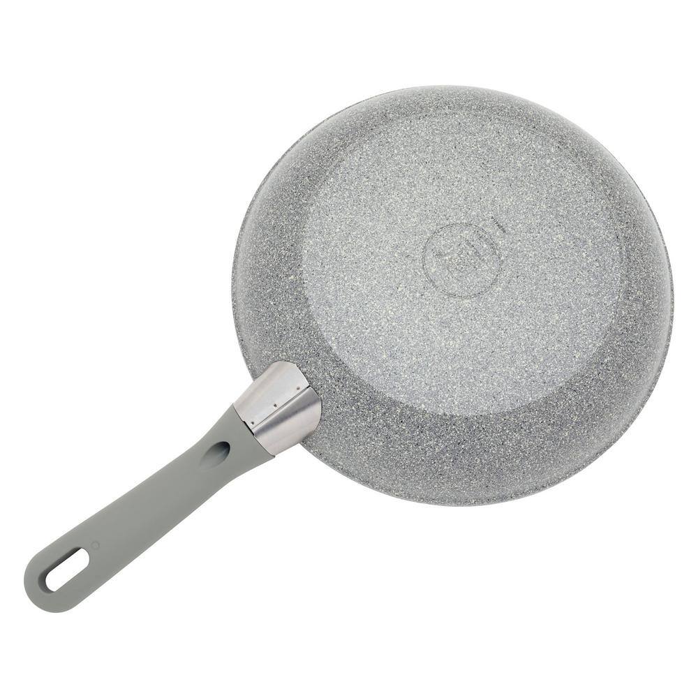 Parma Plus 10-inch Gray Aluminum Nonstick Fry Pan with Ceramic Coating