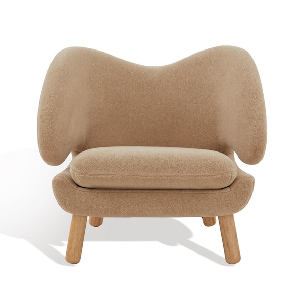 SAFAVIEH Felicia Tan/Natural Accent Chair