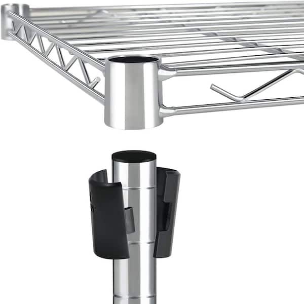 Carbon Steel Kitchen Shelf Floor Standing Multi-Layer Foldable Kitchen –