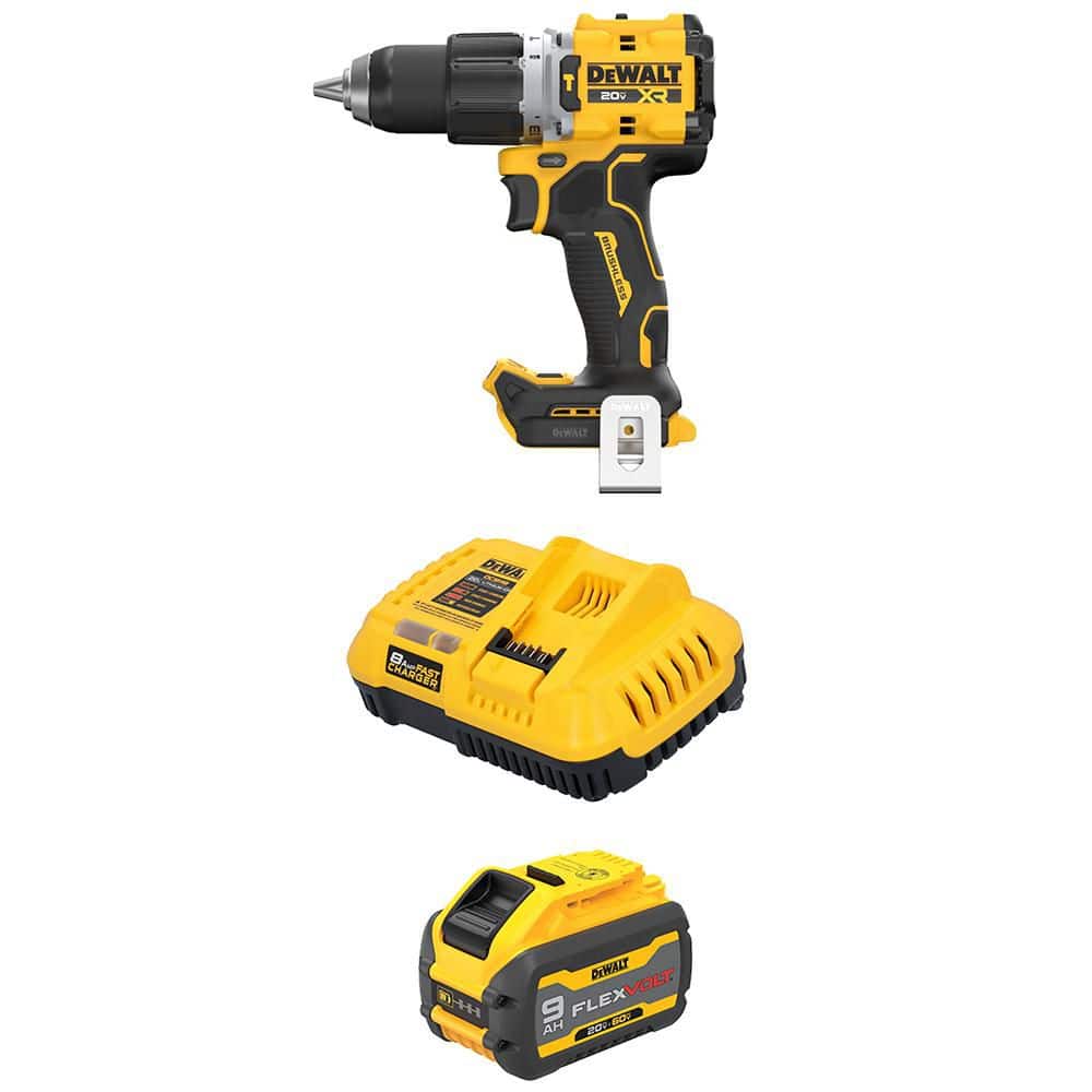 20V XR Lithium-Ion Brushless Cordless 1/2 in. Hammer Drill with 20V/60V MAX FLEXVOLT 9. 0Ah Battery and Charger price history on PriceWatchPro
