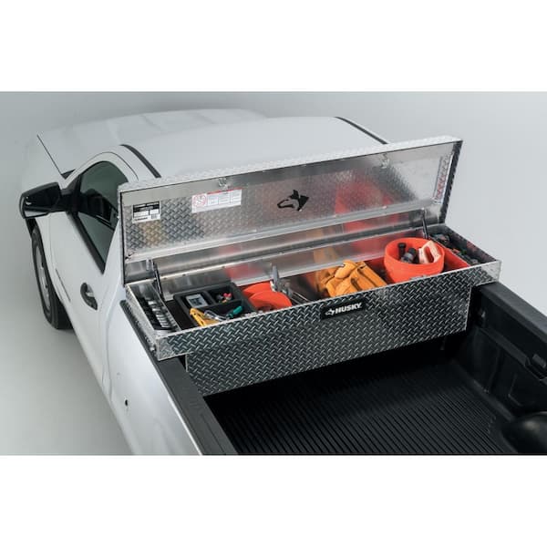 71.36 in. Diamond Plate Aluminum Full Size Crossbed Truck Tool Box