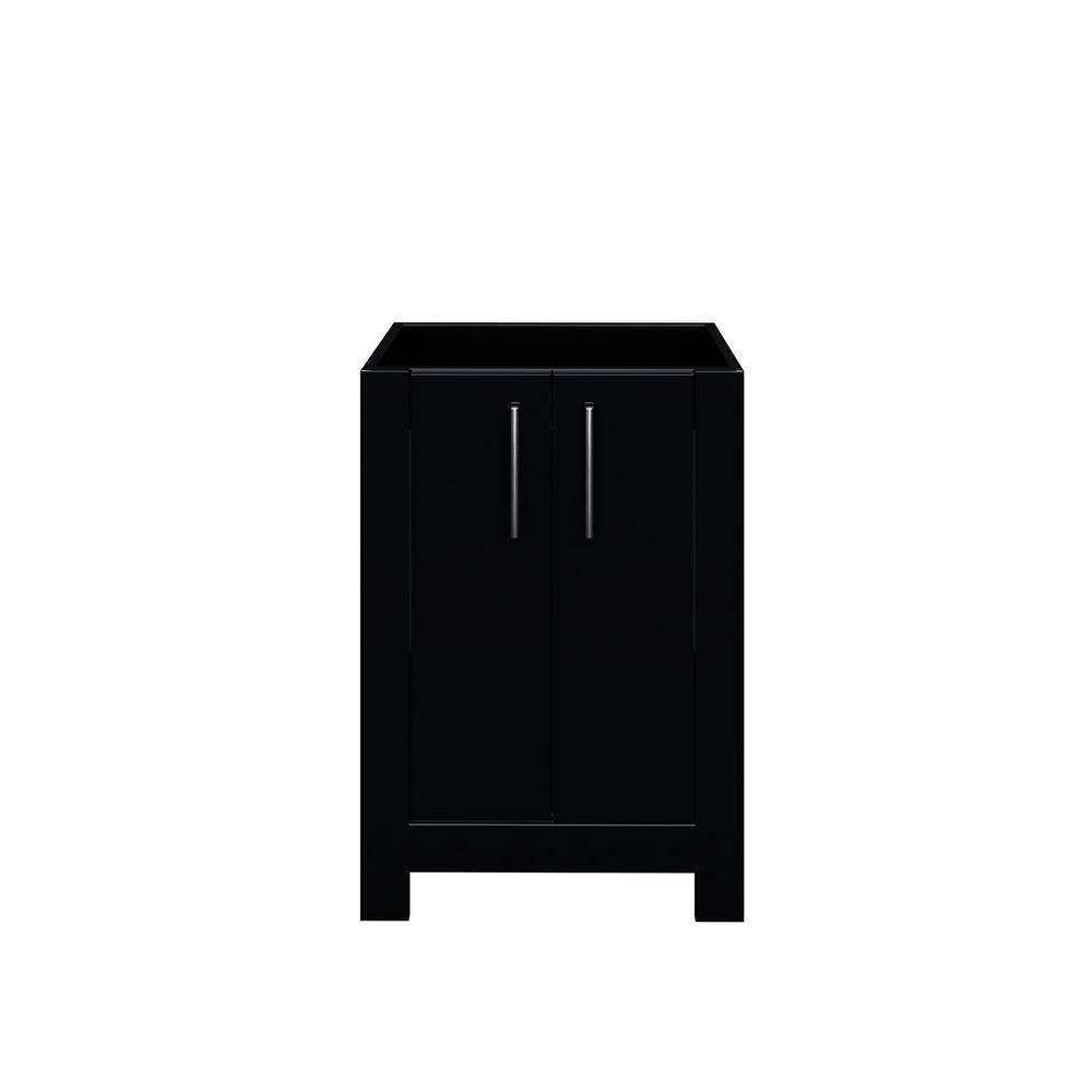 Austin 24 in. W x 20 in. D x 35 in. H Bath Vanity Cabinet without Top in Glossy Black price history on PriceWatchPro