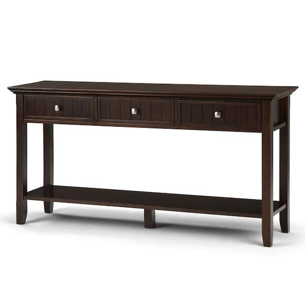 Braemore Rectangular Console Table, Plinth Console Table