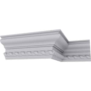 SAMPLE - 2-1/4 in. x 12 in. x 4-1/8 in. Polyurethane Jackson Crown Moulding