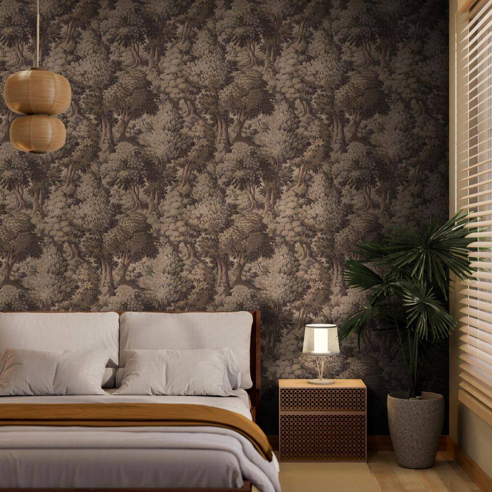 Orléans Forest Terra Premium Matte Non Woven Peel and Stick Wallpaper (2 panels total 32.15 Sq ft) price history on PriceWatchPro