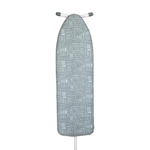 Scorch Resistant Ironing Board Cover and Pad in Grey