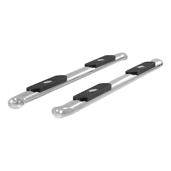Aries 4-Inch Oval Polished Stainless Steel Nerf Bars, Select Ford F-150