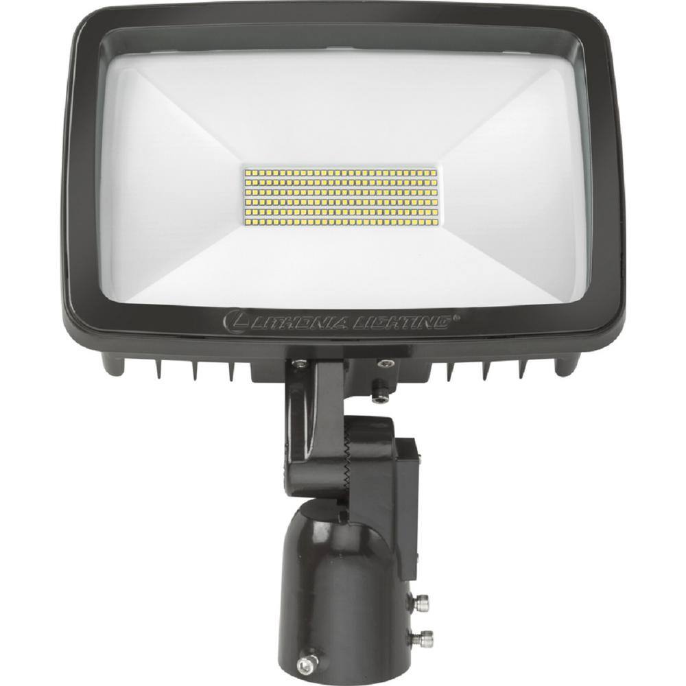 Bronze 10" LED Slipfitter Mount Outdoor Flood Light