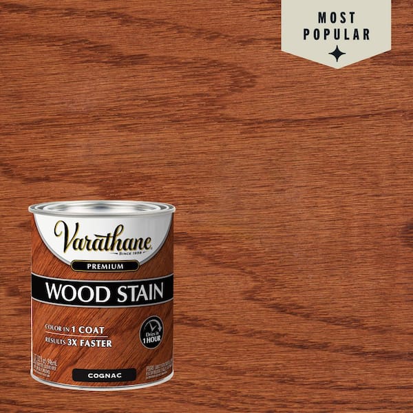 1 qt. Cognac Premium Fast Dry Interior Wood Stain